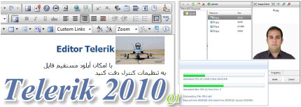  نمونه کد کار کردن با کنترل های Telerik 2010